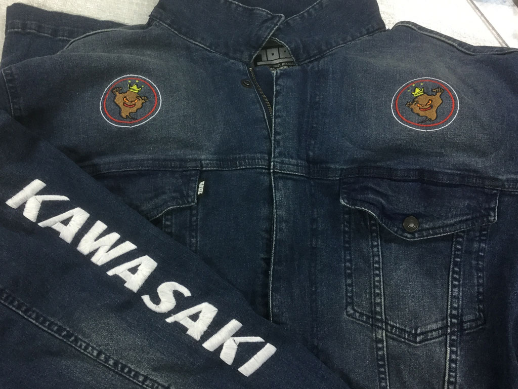 KAWASAKI刺繍